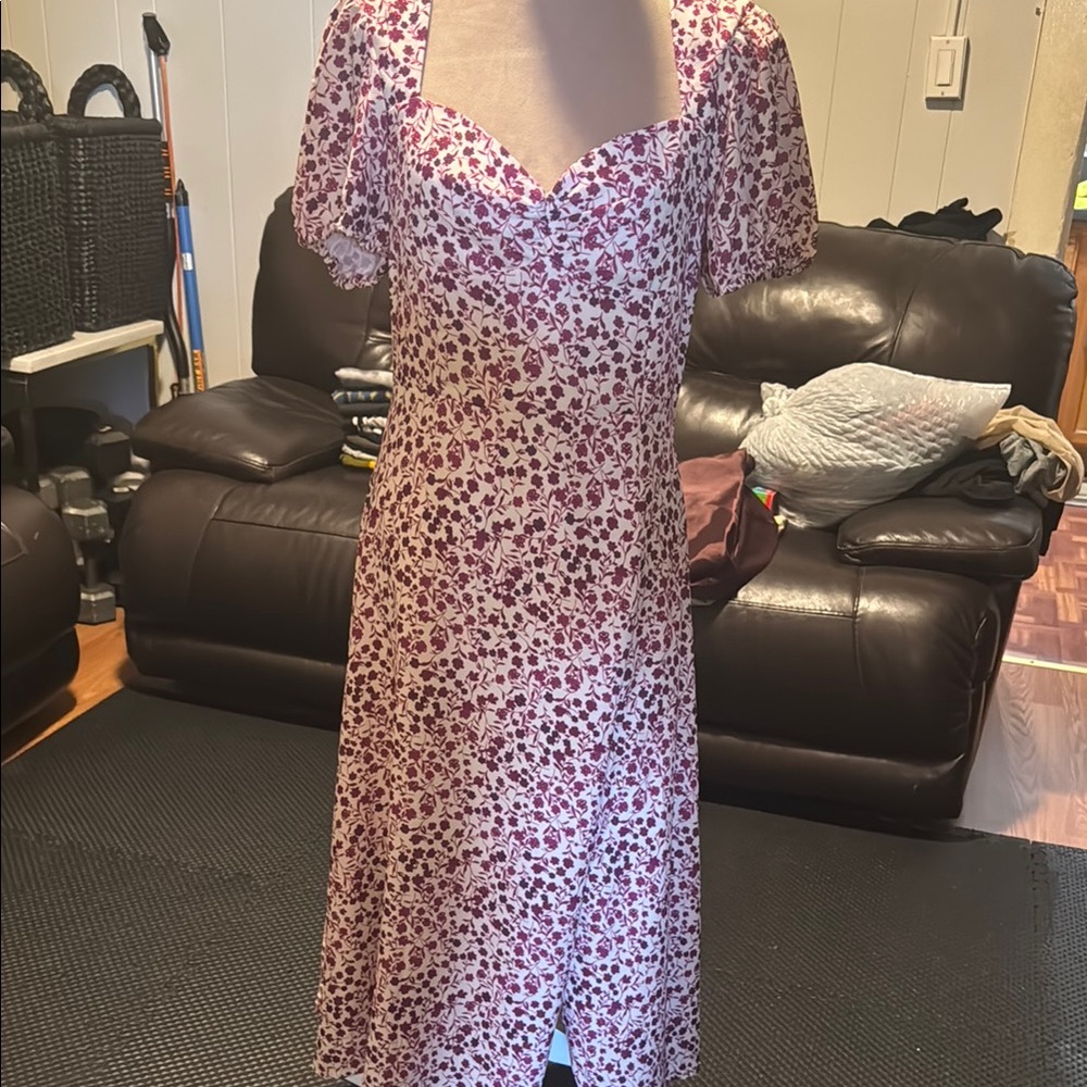 Floral Pink Dress